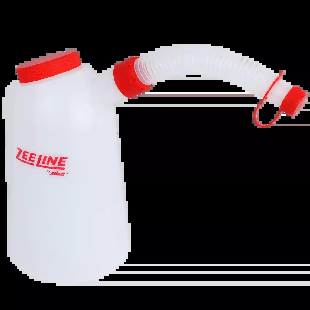 Zeeline ZE753- 2 Quart Polyethylene Measure with Flexible Spout