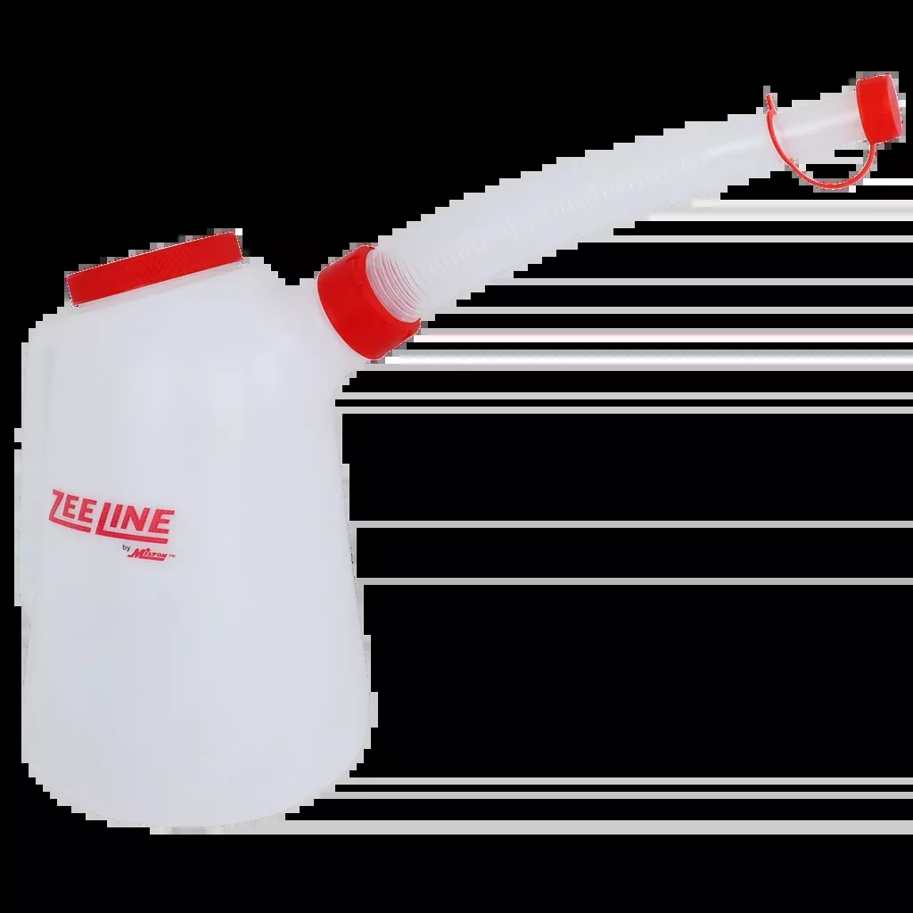 Zeeline ZE757W- 5 Quart Polyethylene Oil Dispenser with Flexible Spout