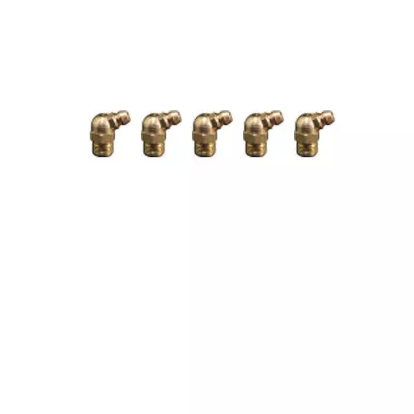 Zeeline ZE79SP – 1/8″ NPT 65 Degree Grease Fitting 5 Pack