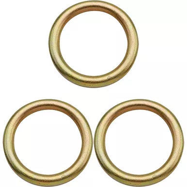 Zinc Plated DBF-2004-1 Stainless Steel Rigging Ring (3-Pack) From PRO CLIMB