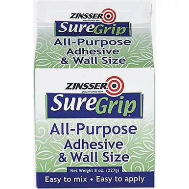 Zinsser SureGrip 8 Oz. All-Purpose Adhesive and Wall Size 62008 785118